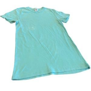 Petit Bateau Aqua Crew Neck Short Sleeve T Shirt